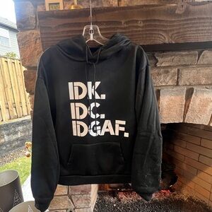 DNKY Women’s Black Hoodie XL
